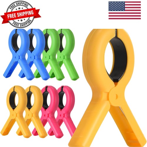 Large beach towel clips - beach,