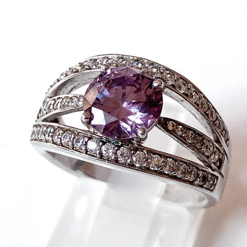 925 sterling silver qvc pink - sterling,