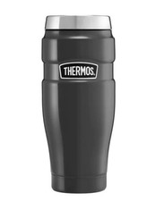 Thermos 470ml ~ Gun Metal - Stainless King Insulated Travel Flask