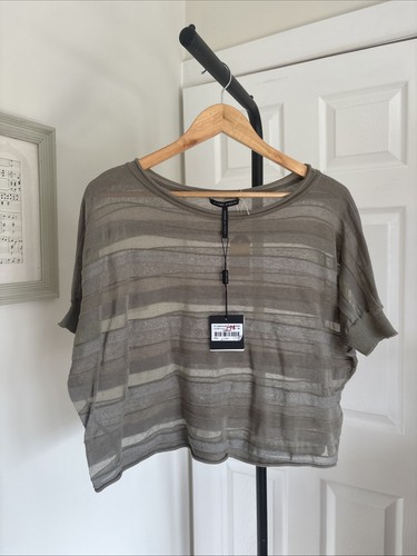 Bnwt linen mix top - linen,