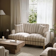 Cream Chenille Burnt Orange