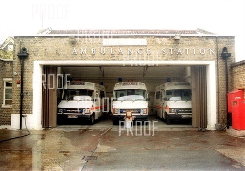 Three 1990s london - 1990s, ambulances
