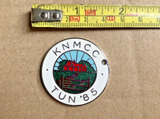 Motorcycle Rally Badge, Kings Norton MCC, Tun Rally, 1985