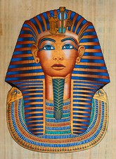 Egyptian Papyrus Painting -