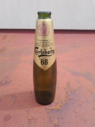Vintage carlsberg beer - 68,