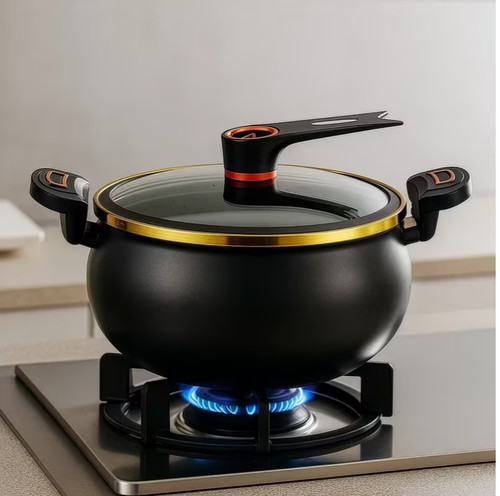 Large stew pot - large, lid