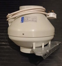 SYSTEMAIR RVK 125mm 5” INLINE EXTRACTOR FAN AIRFLOW EXTRACTION AND VENTILATION 