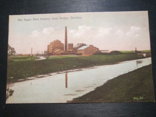 Postcard bardney sugar beet - sugar,