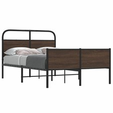 Walplus brown oak bed - walplus,