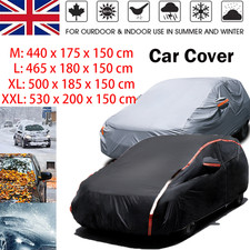 M L XL XXL Heavy Duty Waterproof Car Cover Rain Snow UV Full Protection Outdoor