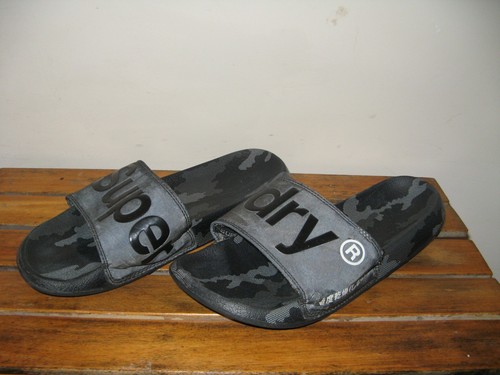 Superdry black flip - superdry, flop