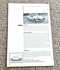 MIDAS - FRAMEABLE CLASSIC KIT CAR MANUFACTURER + MODEL REVIEW