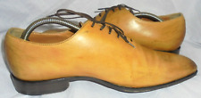 SUKIE'S BY SALIMIAN C.MOSTARD MEN BROWN LEATHER LACE UP SHOE SIZE UK 9 EU 43 VGC