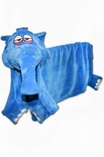 SnuggleUppets-Lazy Elephant Blanket it's a puppets who cuddle/Kids Baby Blanket