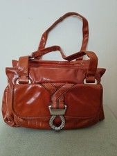 Ginger leather bag,  new without tags