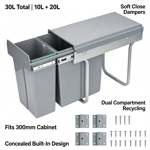 Pull out bin - out, soft