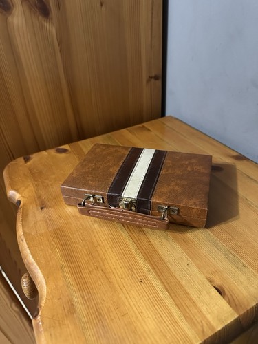 Leather jewellery box - leather,