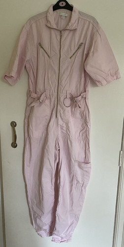 Topshop pink collared - pink, zip