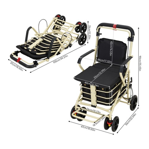 Large folding walk seated - folding,
