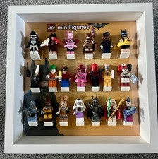 Lego Batman Movie Series 1 Minifigures Full Set With Display Frame