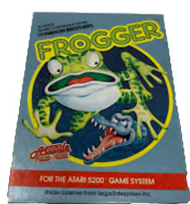 Frogger - Atari 5200 boxed with manual. Very RARE