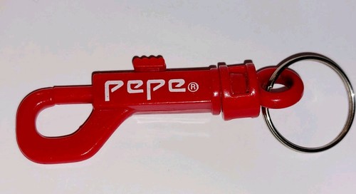 Pepe jeans red keyring plastic - jeans,
