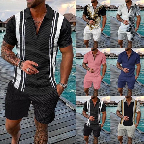 Men summer outfit piece - 2-piece, set