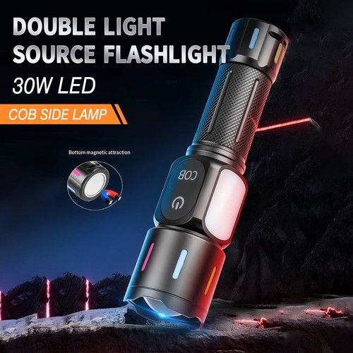 Usb rechargeable cob side - usb,