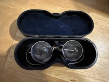 CARL ZEISS JENA LOUPE JEWELLERS GLASSES MAGNIFIER +3 +4 VINTAGE RARE IN CASE