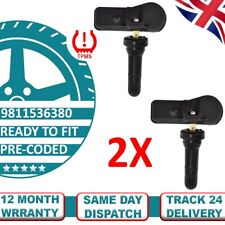 2X Pre-Programmed TPMS For Peugeot 3008 308 Citroen C4 DS4 DS5 _ 9811536380