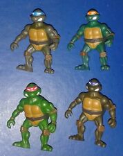 2002 * SET OF ALL 4 MINI 5 cm FIGURES * TEENAGE MUTANT NINJA TURTLES TMNT