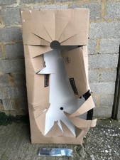 Niagara Sanelle, Shower "P" Bath, LH, Size 1700mm x 700mm/810mm widest, in White