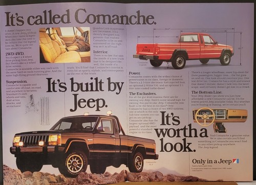 1986 jeep comanche xls - 4, 4