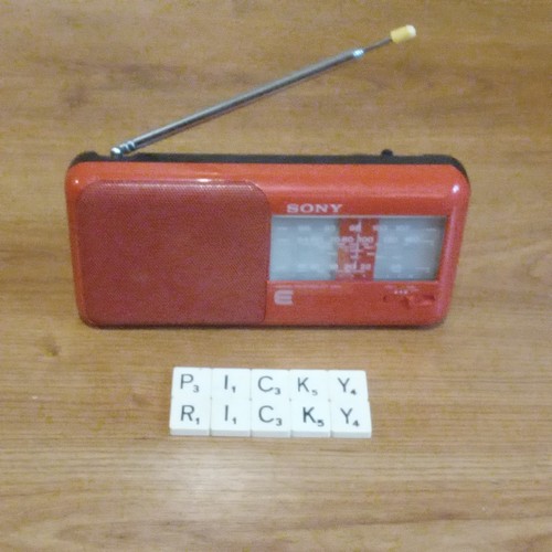 Retro sony icf - sony, portable
