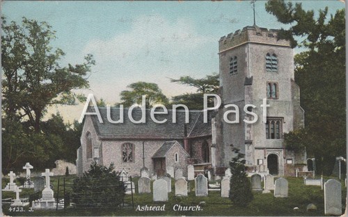 Vintage ashtead church - ashtead,