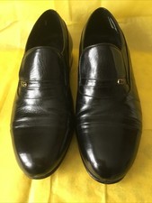 Gents Black Leather Dress/Formal Shoes Size 8