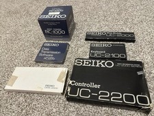 Vintage SEIKO RC-1000 “Wrist Terminal" 1985 Watch For Apple II UC-2000 2100 2200