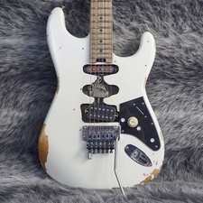 EVH Frankenstein Relic White Used Electric Guitar