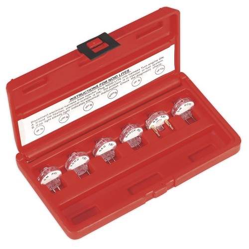 Sealey noid light set - light, 6pc