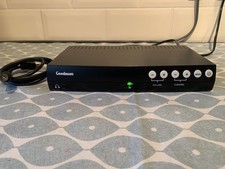Freeview digital TV set top box Goodmans Terrestrial Receiver Twin Scart GDR10