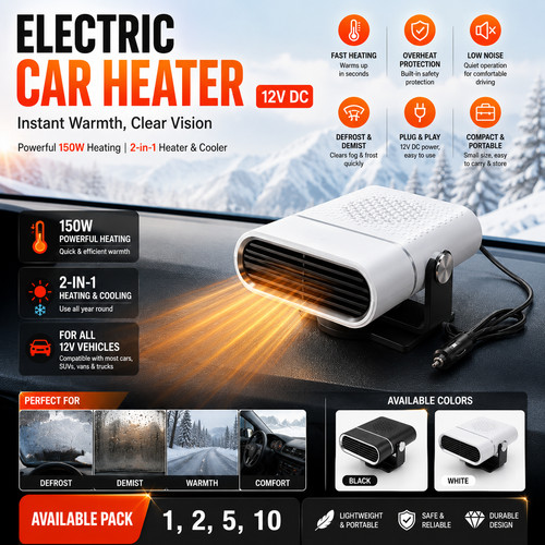 12v 150w car heater fan - 150w,