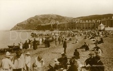 Aberystwyth Beach Scene Wales