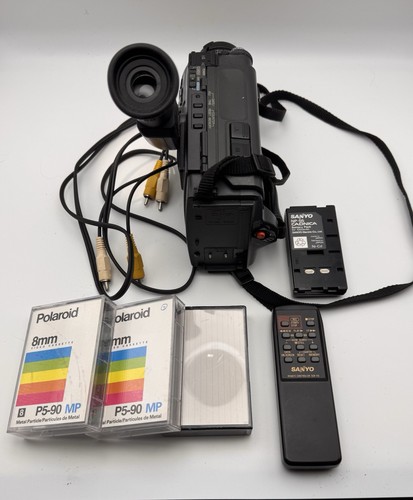 Sanyo 8mm video camcorder - 8mm,