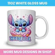 Personalised stitch mug any - personalised,
