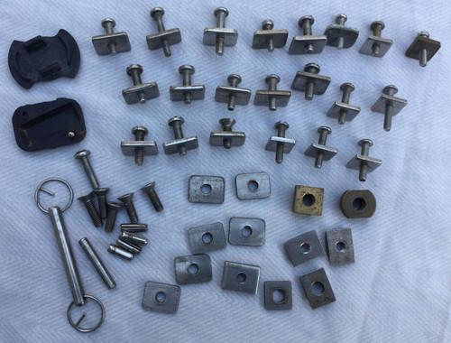 Wind surf fin screw plate - screw, &