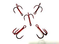 VMC 8540 Red  Treble Hooks Sizes 1- 12, for Rapala, Lures ,Tube, Fly, Pike ,Sea.
