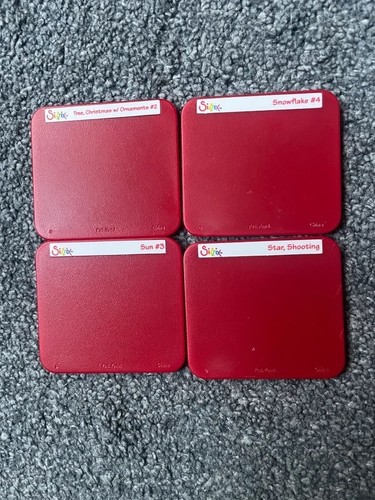 Sizzix thin red dies and - dies,