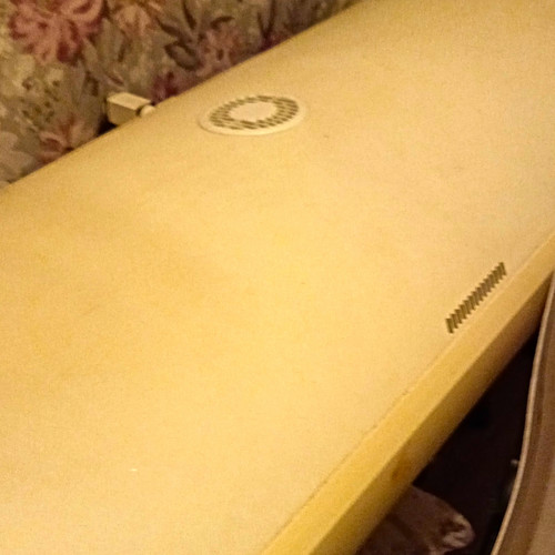 White electric portable space - white,