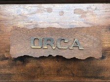 “Orca” Wall Sign, Jaws Film Prop