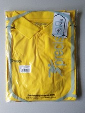 Referee  Shirt Precision New With Tags Yellow&Black XXL 50-52” Sport Shirt.